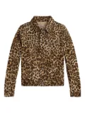 POLO RALPH LAUREN KIDS leopard-print jacket - Brown