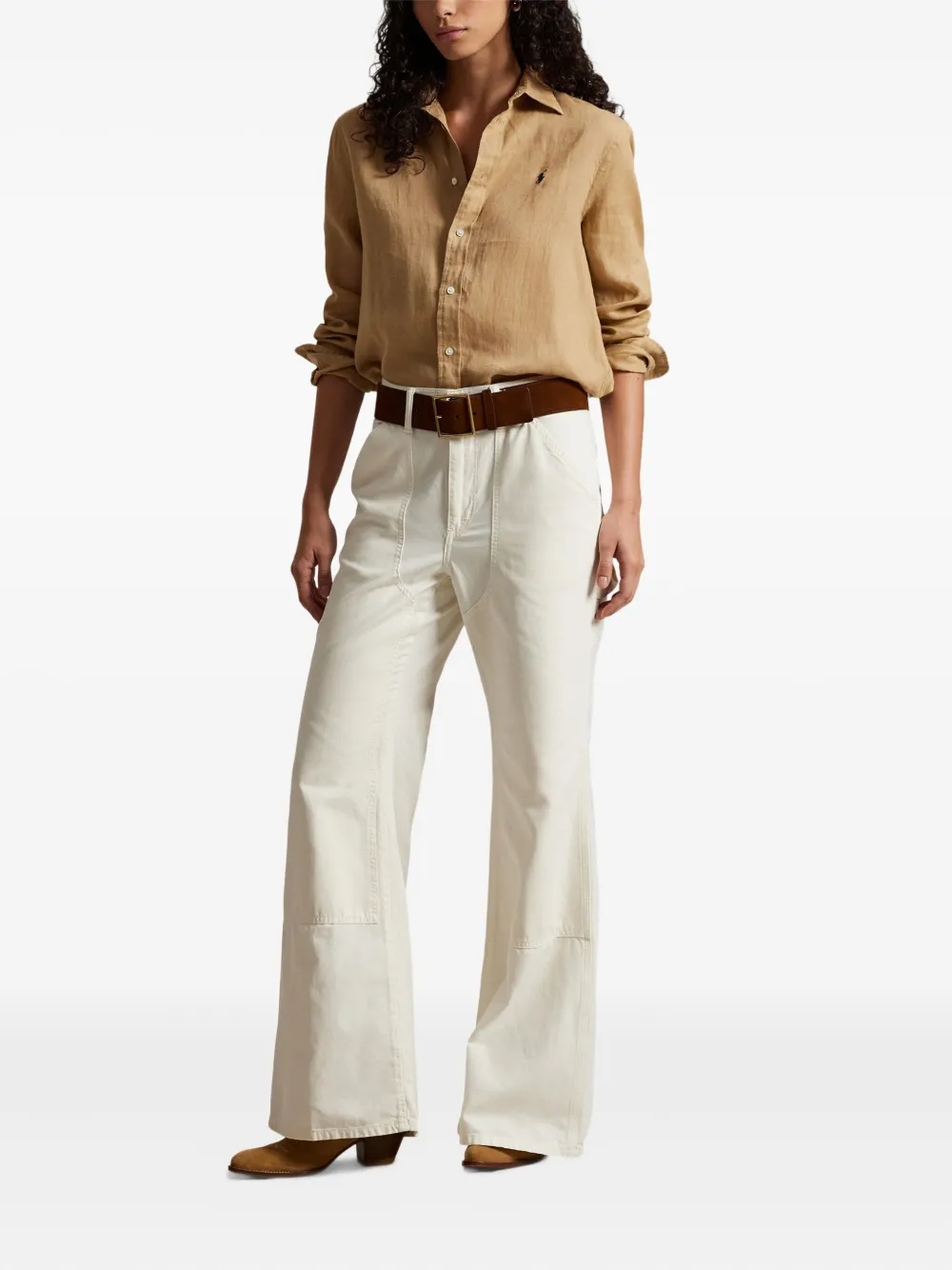 Polo Ralph Lauren Flared broek Beige