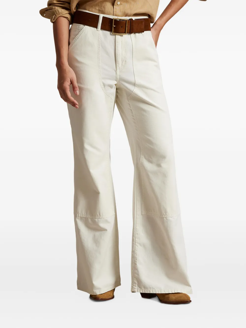 Polo Ralph Lauren Flared broek Beige