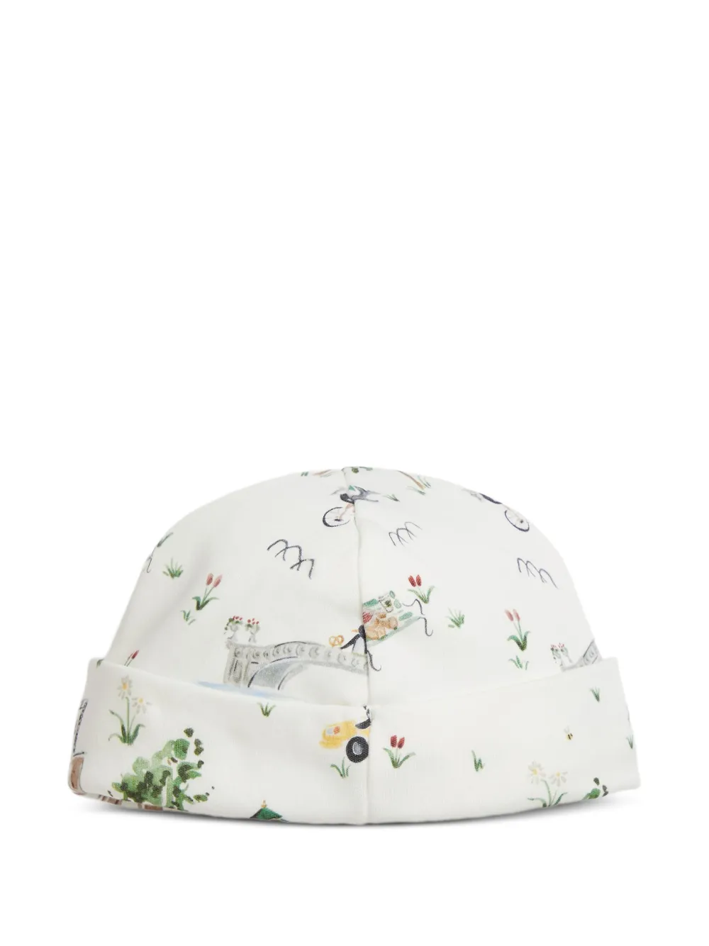 POLO RALPH LAUREN KIDS Muts met print - Wit