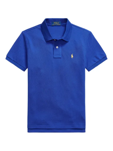 POLO RALPH LAUREN KIDS logo-embroidered polo shirt