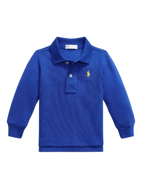 POLO RALPH LAUREN KIDS long-sleeve polo shirt