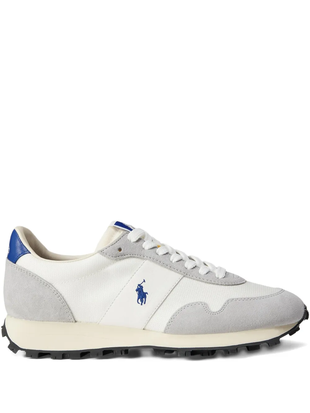 Polo Ralph Lauren Sneakers met geborduurd logo Grijs