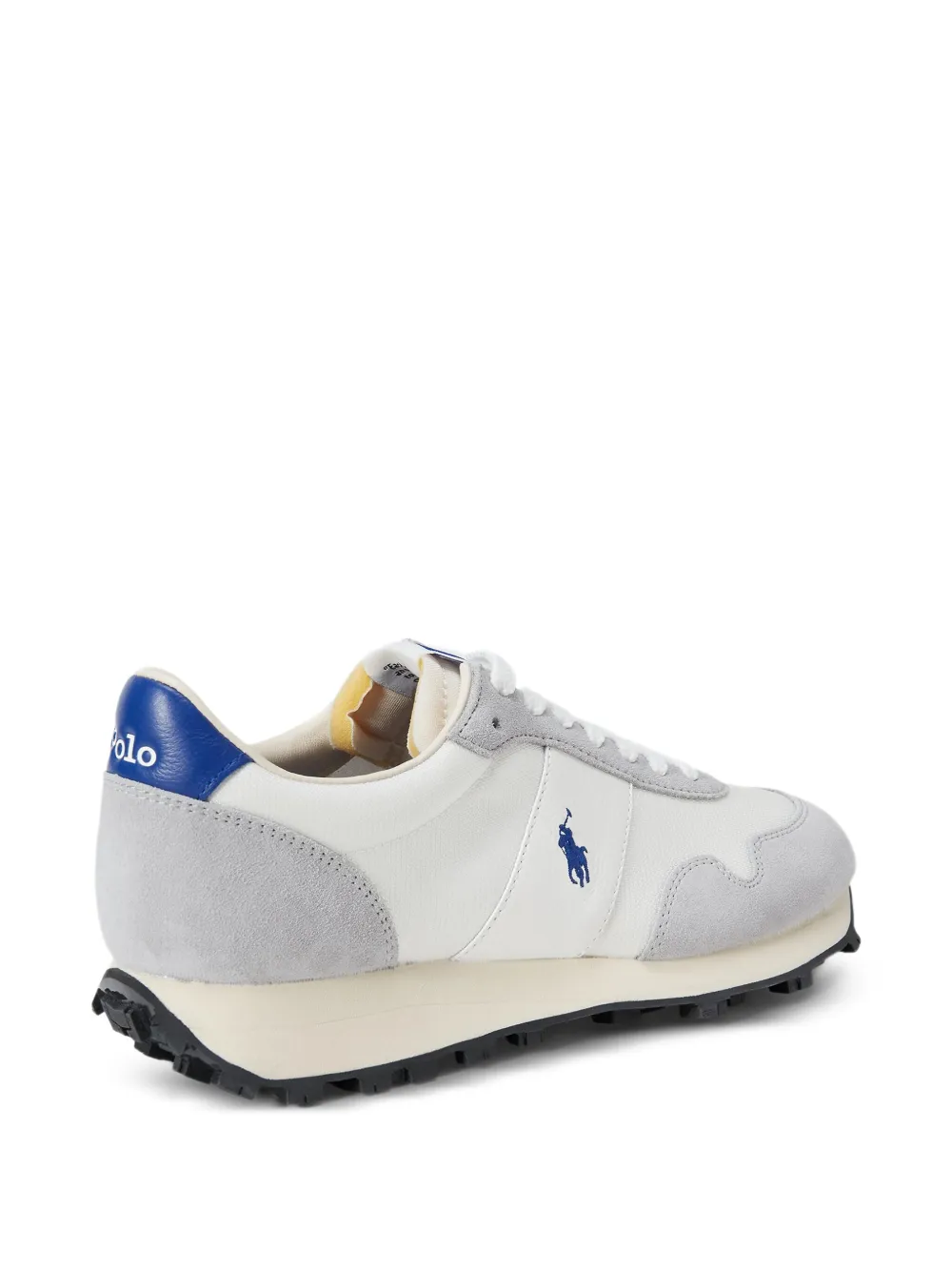 Polo Ralph Lauren embroidered-logo sneakers Grey