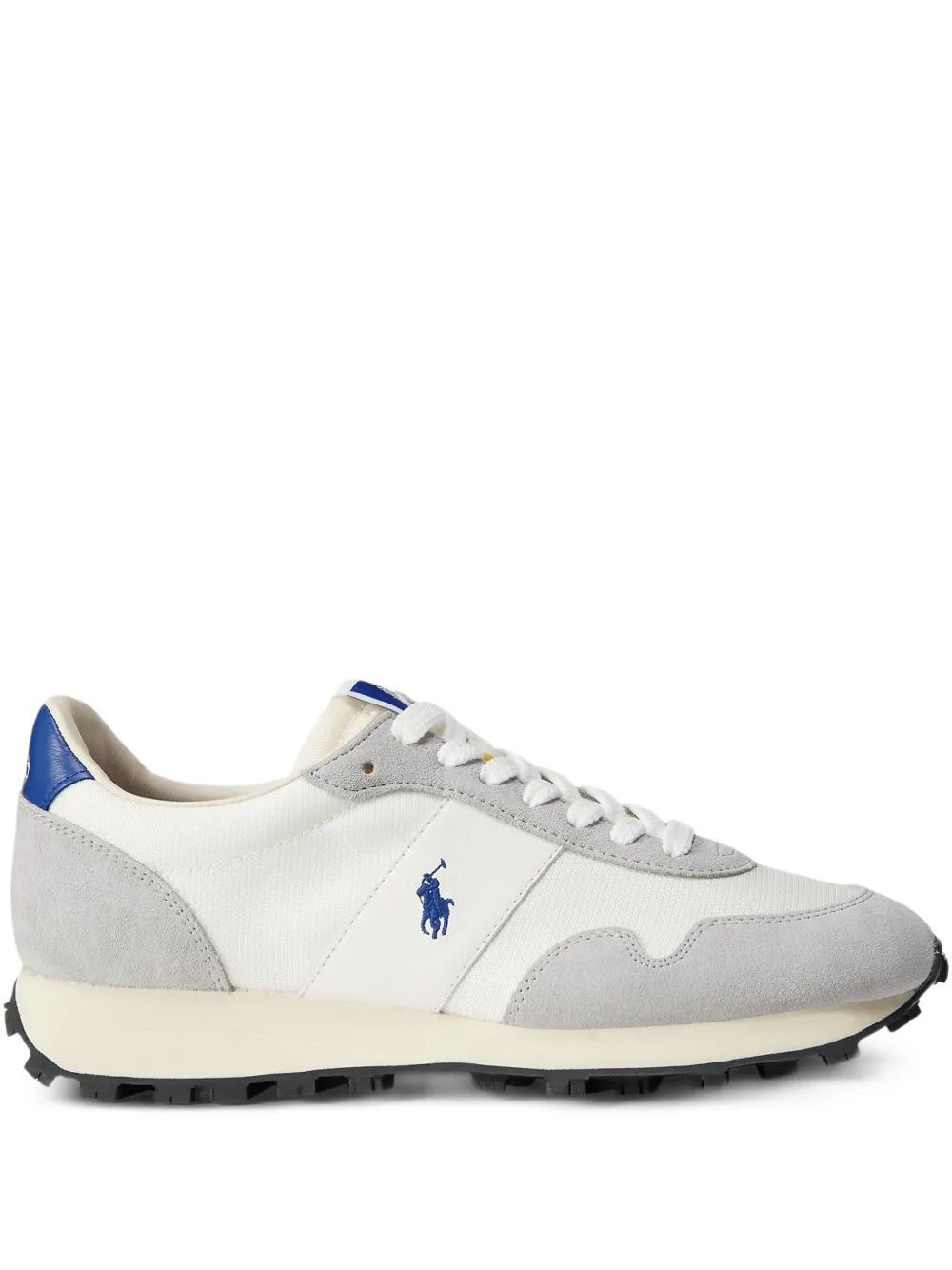 Polo Ralph Lauren Pony Ballerina debossed-logo lace-up sneakers Brown