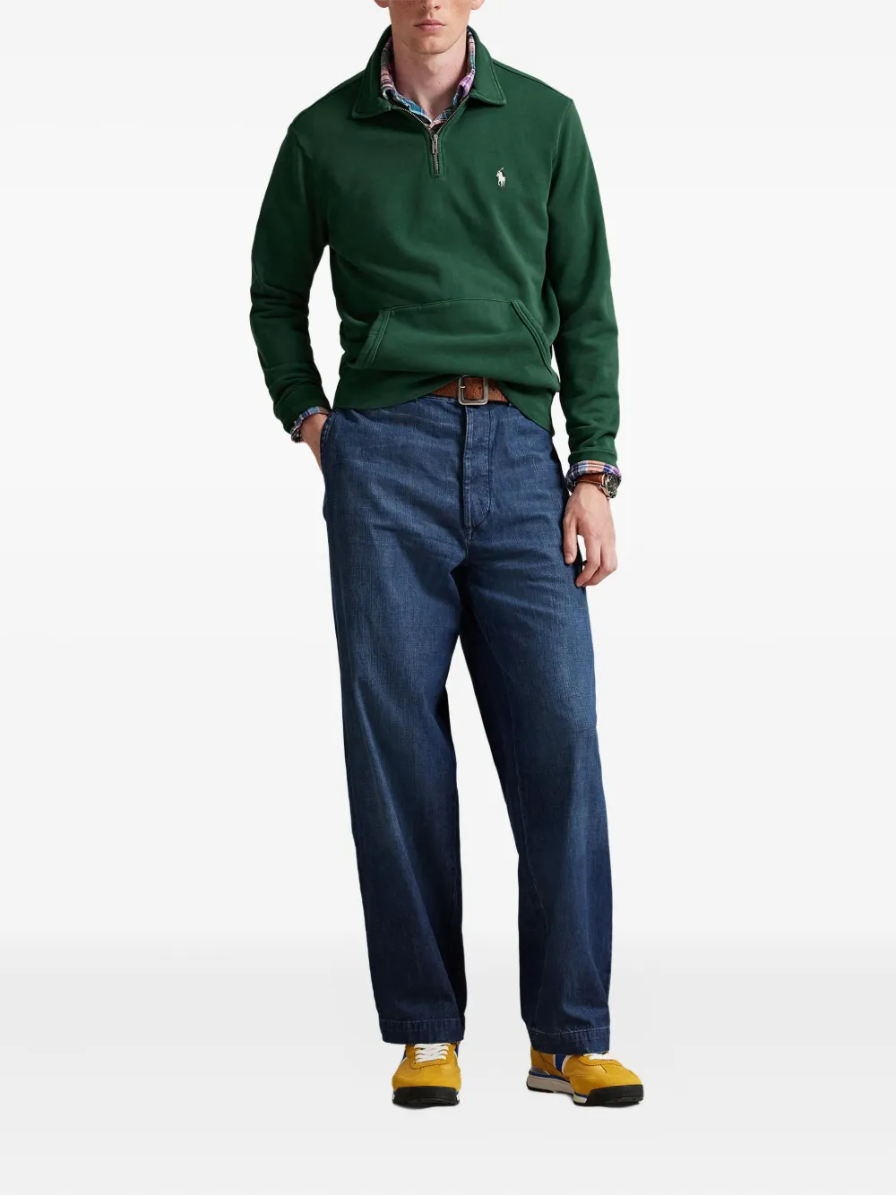 Polo Ralph Lauren Sweater met geborduurd logo - Groen