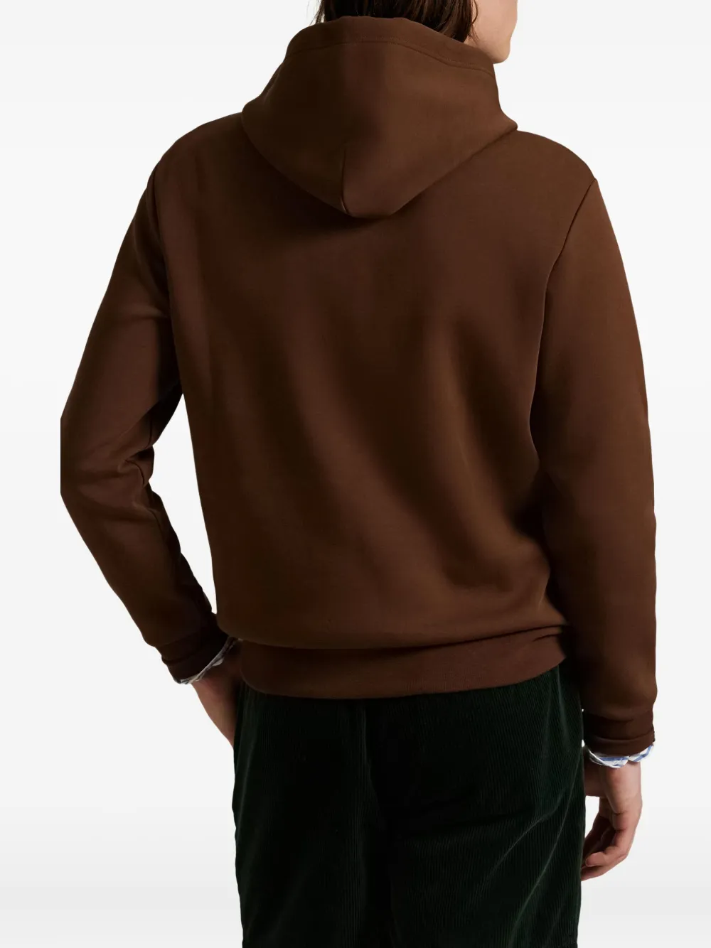 Polo Ralph Lauren Hoodie met geborduurd logo Bruin