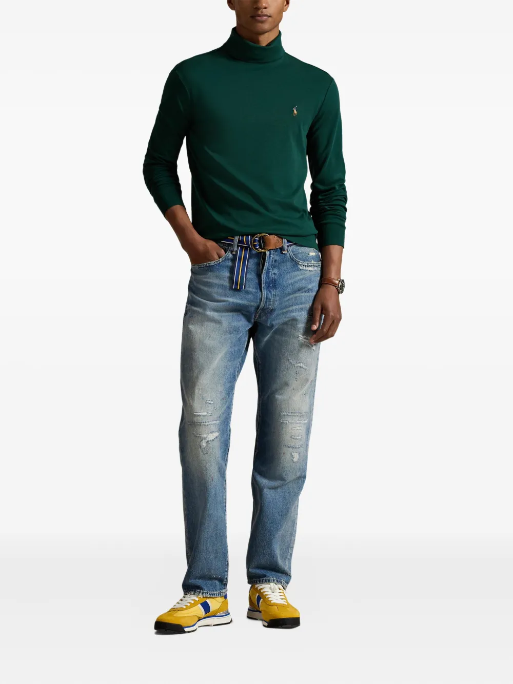 Polo Ralph Lauren Coltrui met lange mouwen - Groen