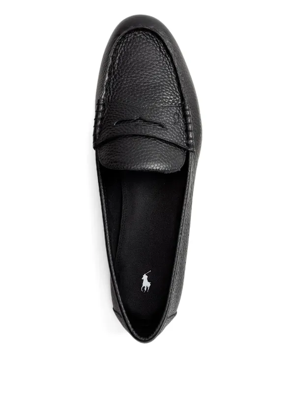 Polo Ralph Lauren レザー ローファー | ブラック | FARFETCH JP