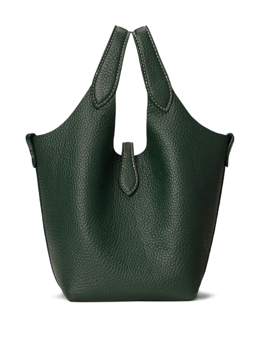 Polo Ralph Lauren Polo Play shopper van bewerkt leer Groen