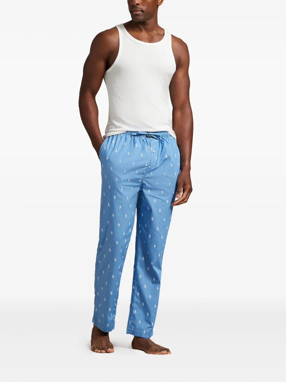 Polo Ralph Lauren Polo Pony pyjamabroek Blauw