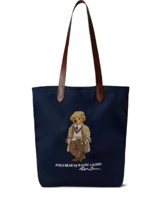 Polo Ralph Lauren ポロベア トートバッグ | ブルー | FARFETCH JP