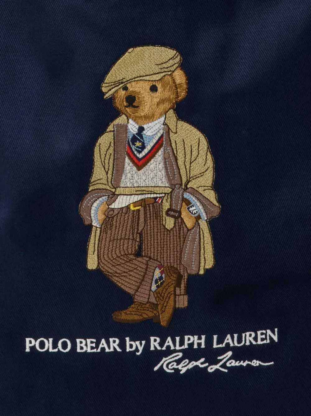 Polo Ralph Lauren Shopper met Polo Bear-borduurwerk Blauw