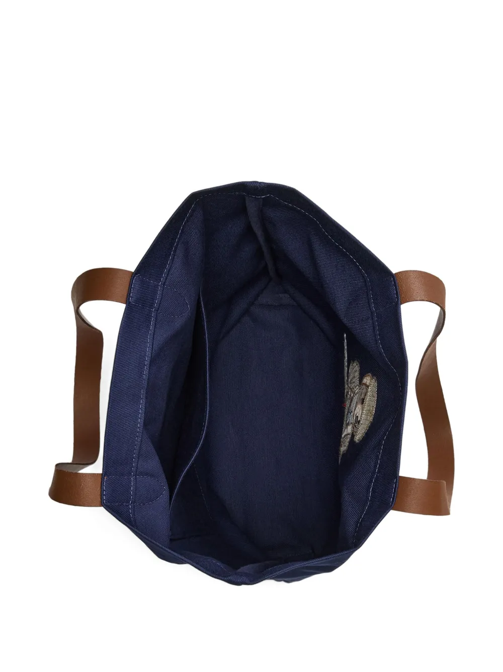 Polo Ralph Lauren Shopper met Polo Bear-borduurwerk Blauw