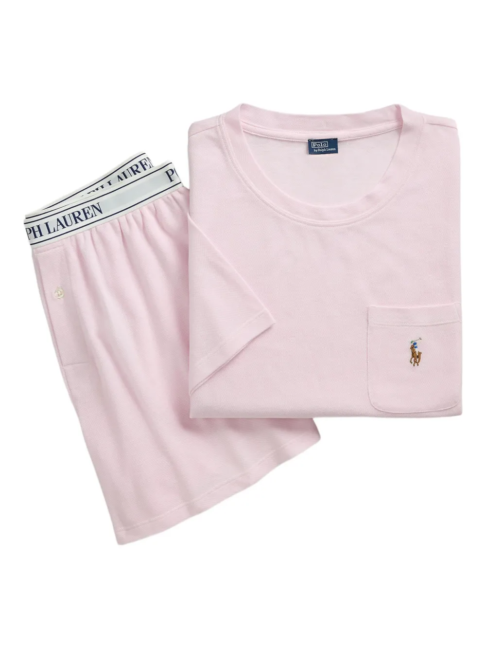 Polo Ralph Lauren Pyjama met logoband Roze