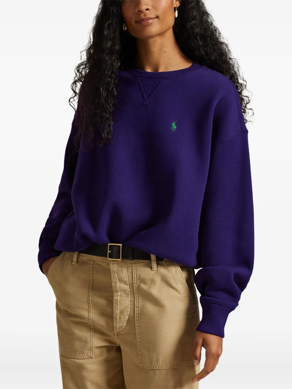Polo Ralph Lauren Sweater met ronde hals Paars