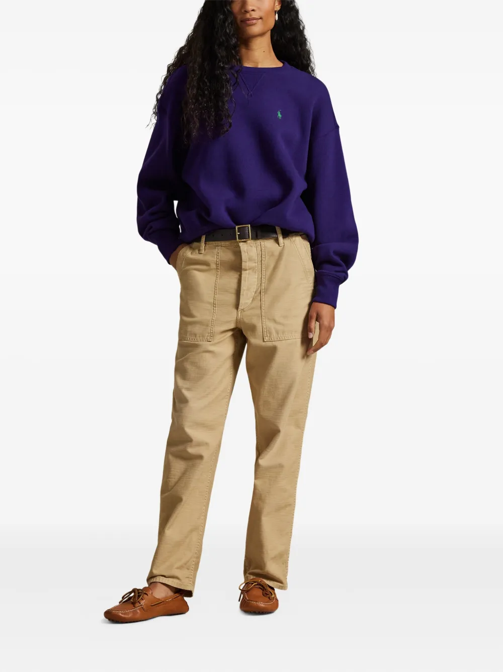 Polo Ralph Lauren crew-neck fleece sweatshirt | Sweaters | Image 2