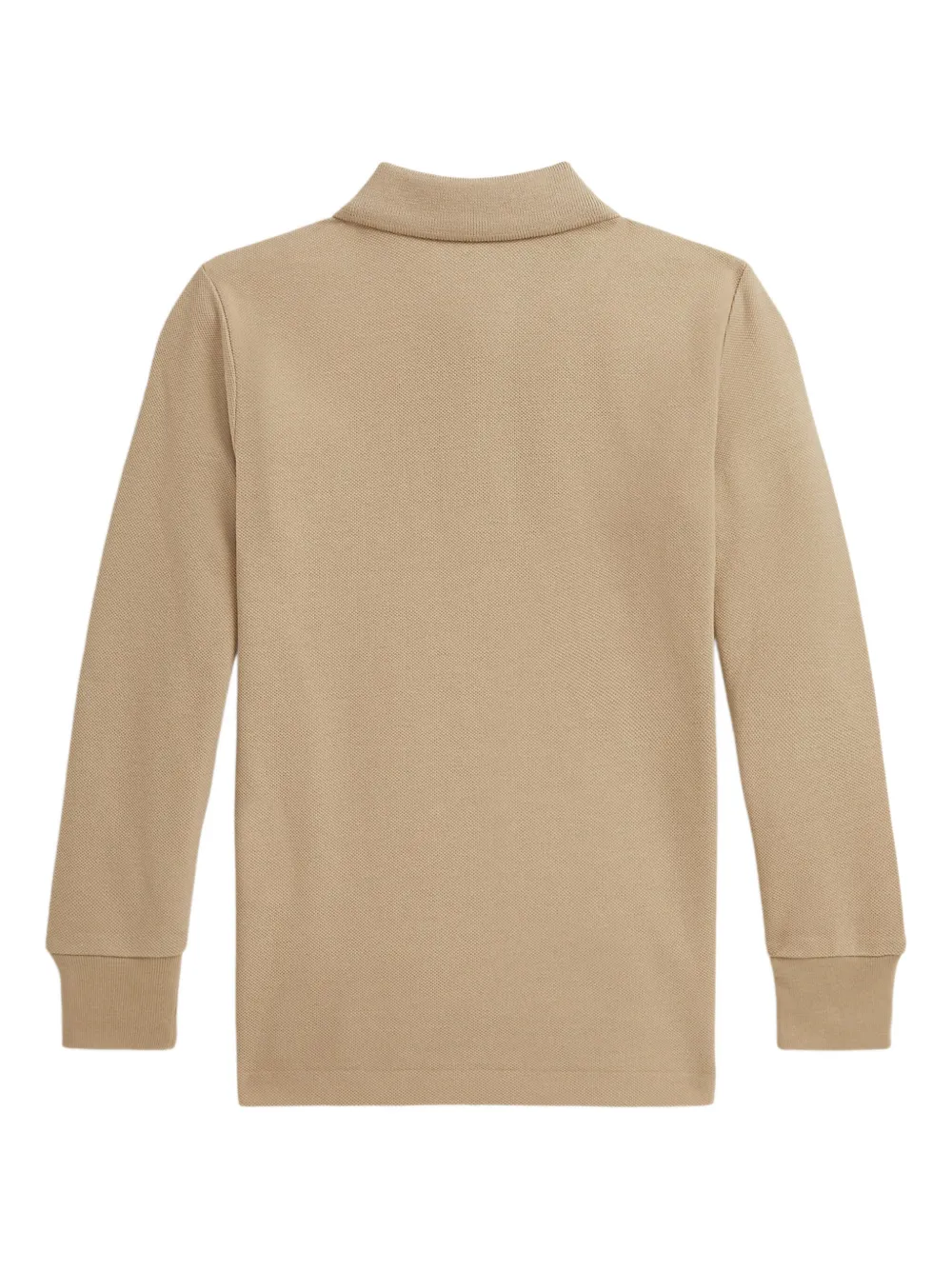 POLO RALPH LAUREN KIDS Poloshirt met lange mouwen Beige