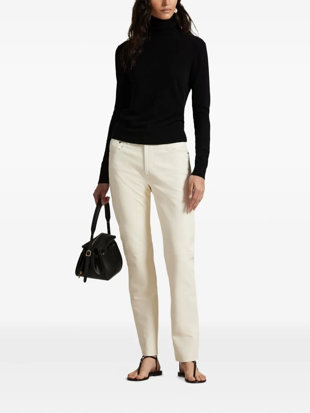 Polo Ralph Lauren lambswool five-pocket trousers | Slim Pants | Image 2