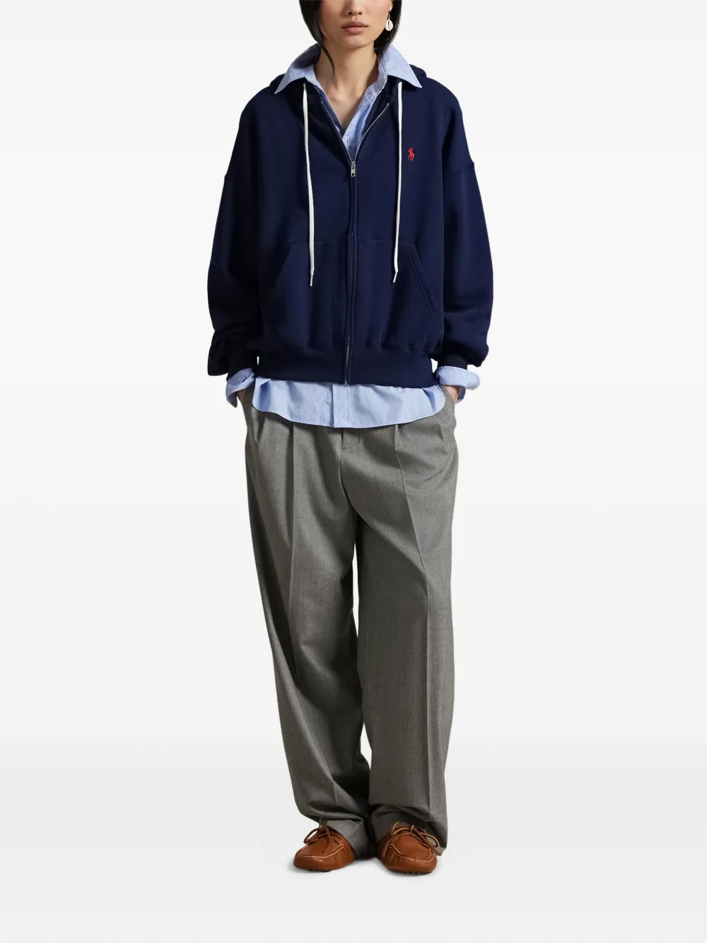 Polo Ralph Lauren Sweater met capuchon Blauw