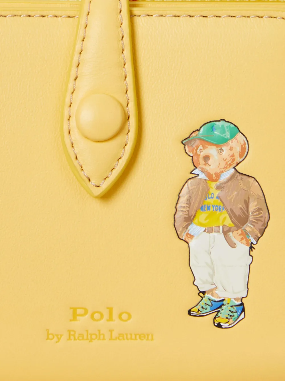 Polo Ralph Lauren Portemonnee met beerprint Geel