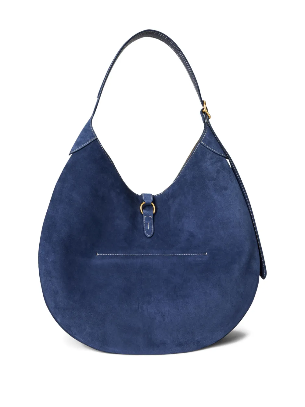 Polo Ralph Lauren Polo ID suede half-moon shoulder bag | Image 2