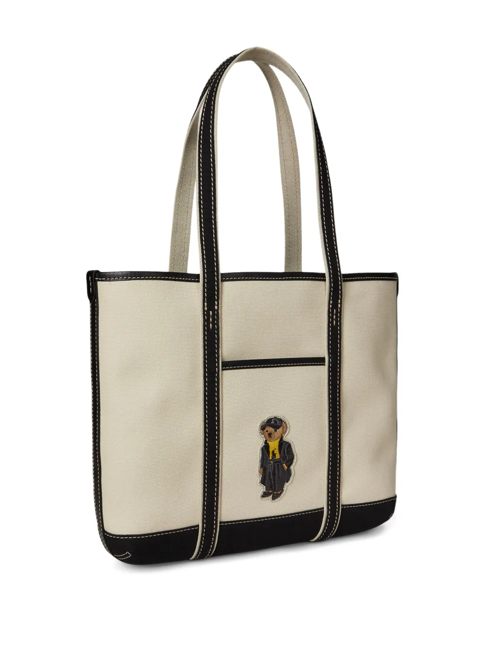 Polo Ralph Lauren Shopper met borduurwerk Beige