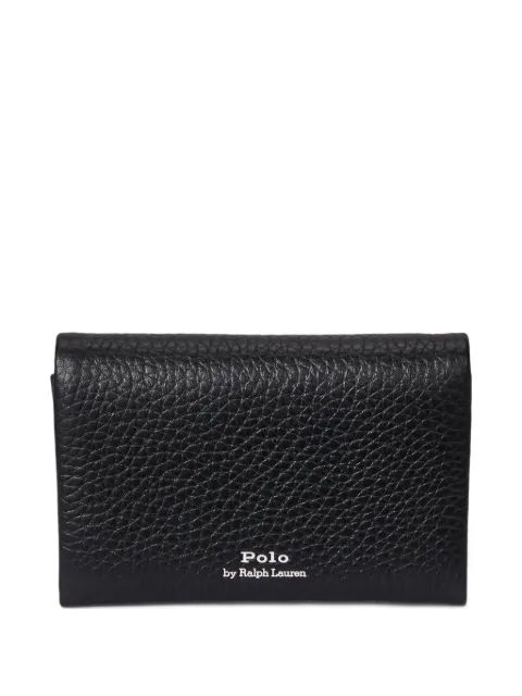 Polo Ralph Lauren pebbled leather wallet