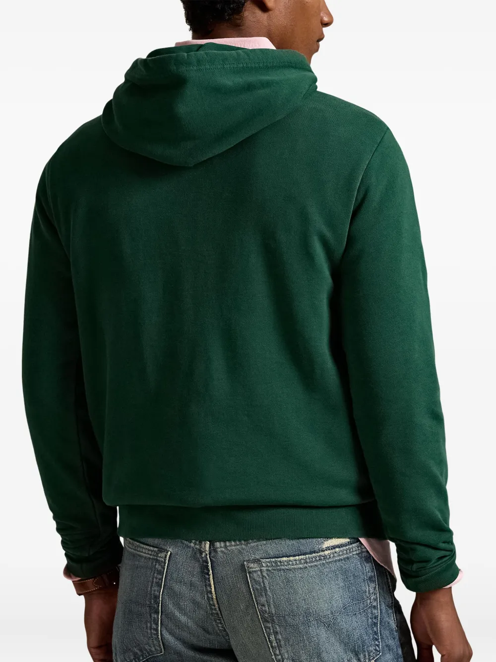 Polo Ralph Lauren Hoodie met Polo Pony-borduurwerk Groen