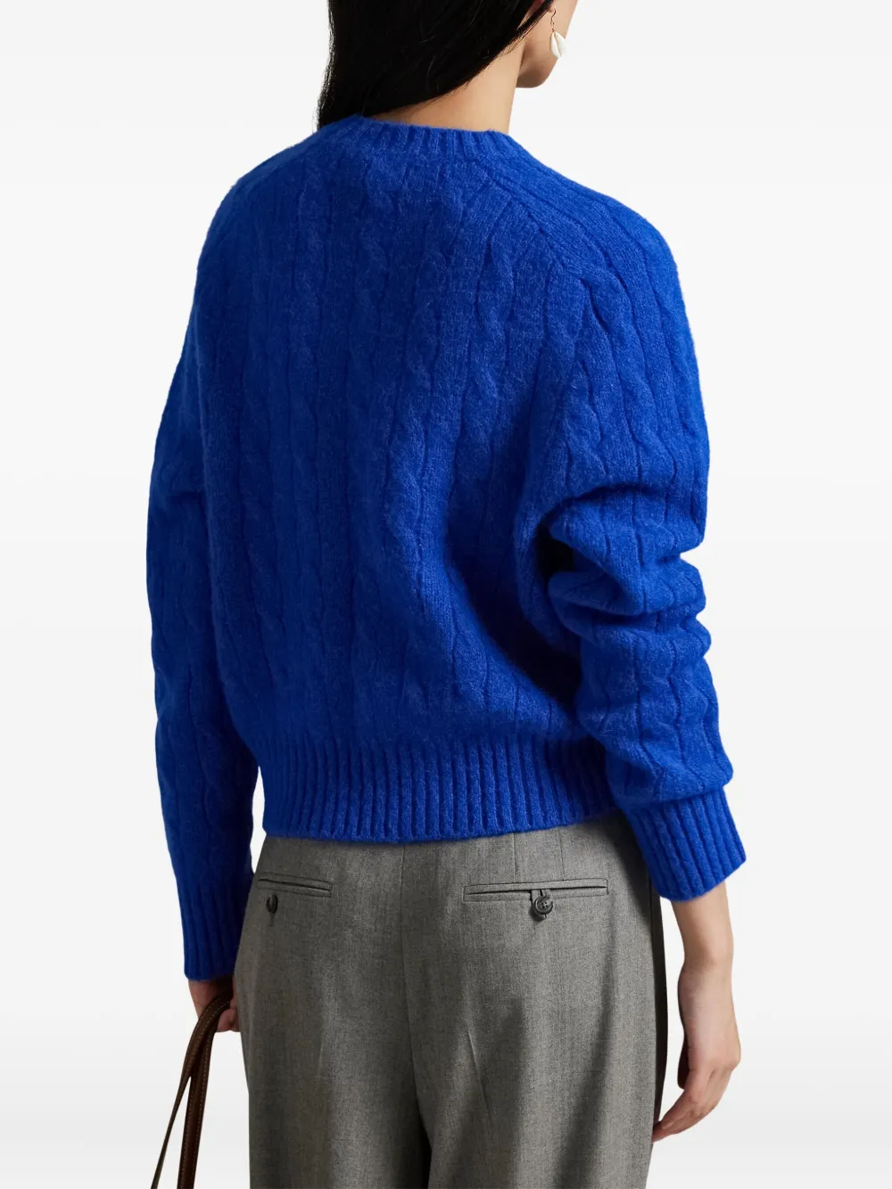 Polo Ralph Lauren Kabelgebreide trui Blauw