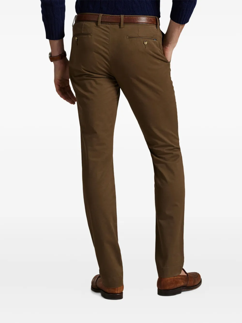 Polo Ralph Lauren Broek met toelopende pijpen Bruin