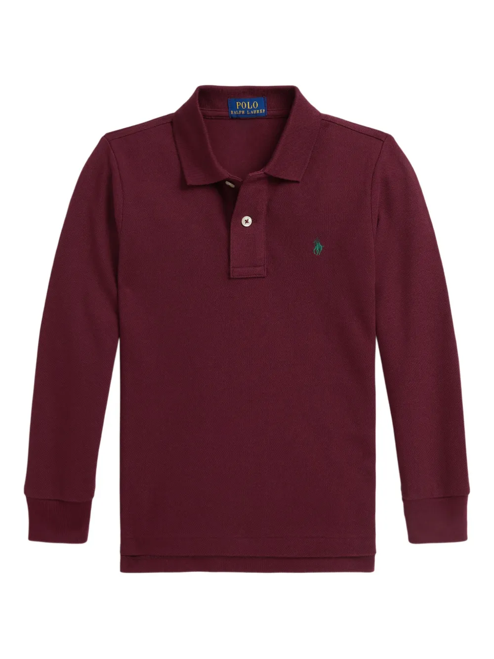 POLO RALPH LAUREN KIDS Poloshirt met lange mouwen Rood