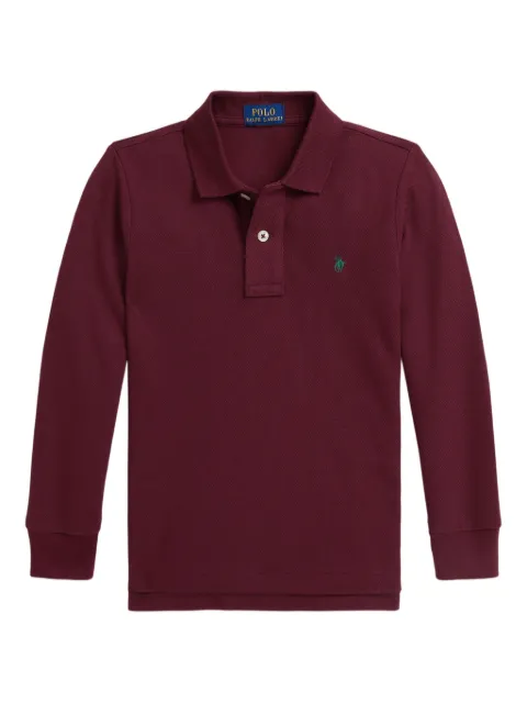 POLO RALPH LAUREN KIDS long-sleeve polo shirt