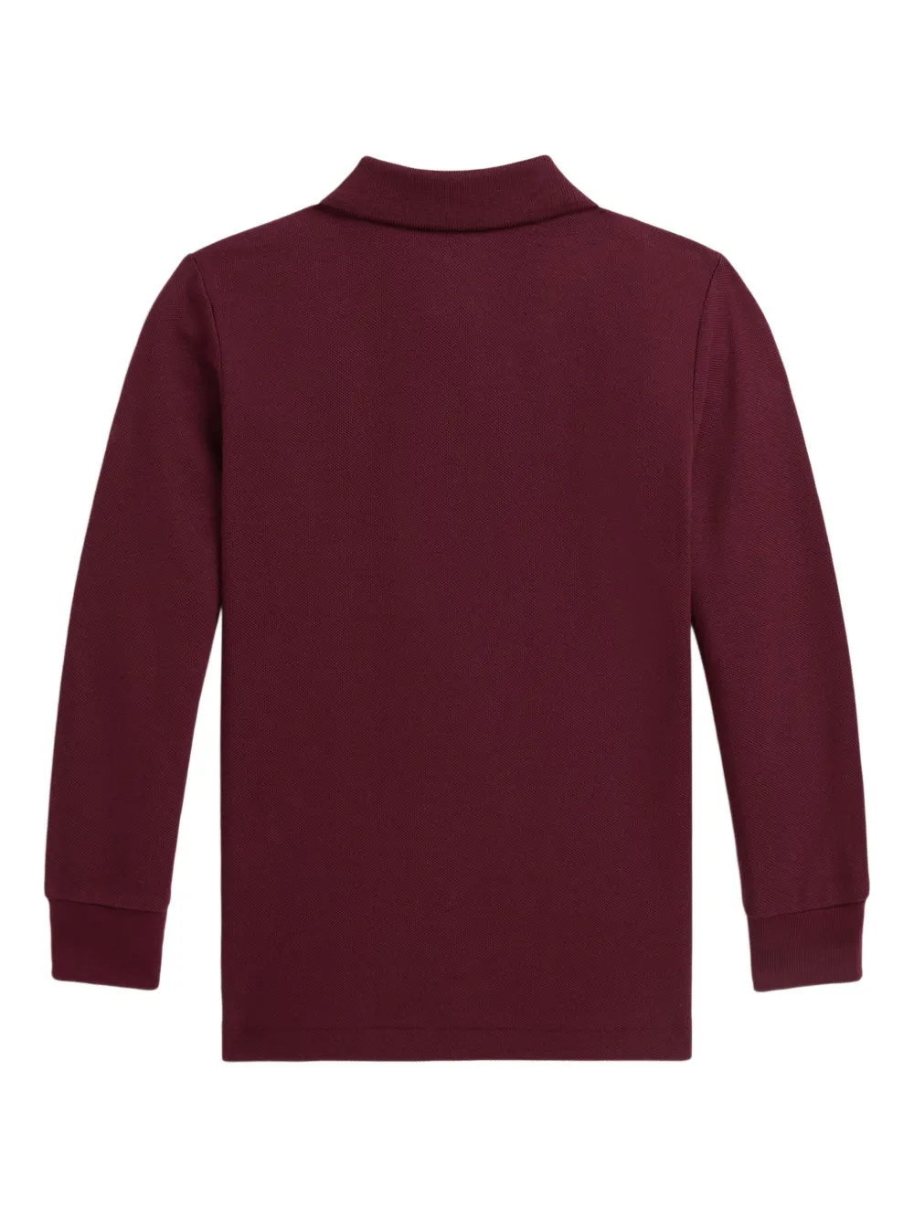 POLO RALPH LAUREN KIDS Poloshirt met lange mouwen Rood
