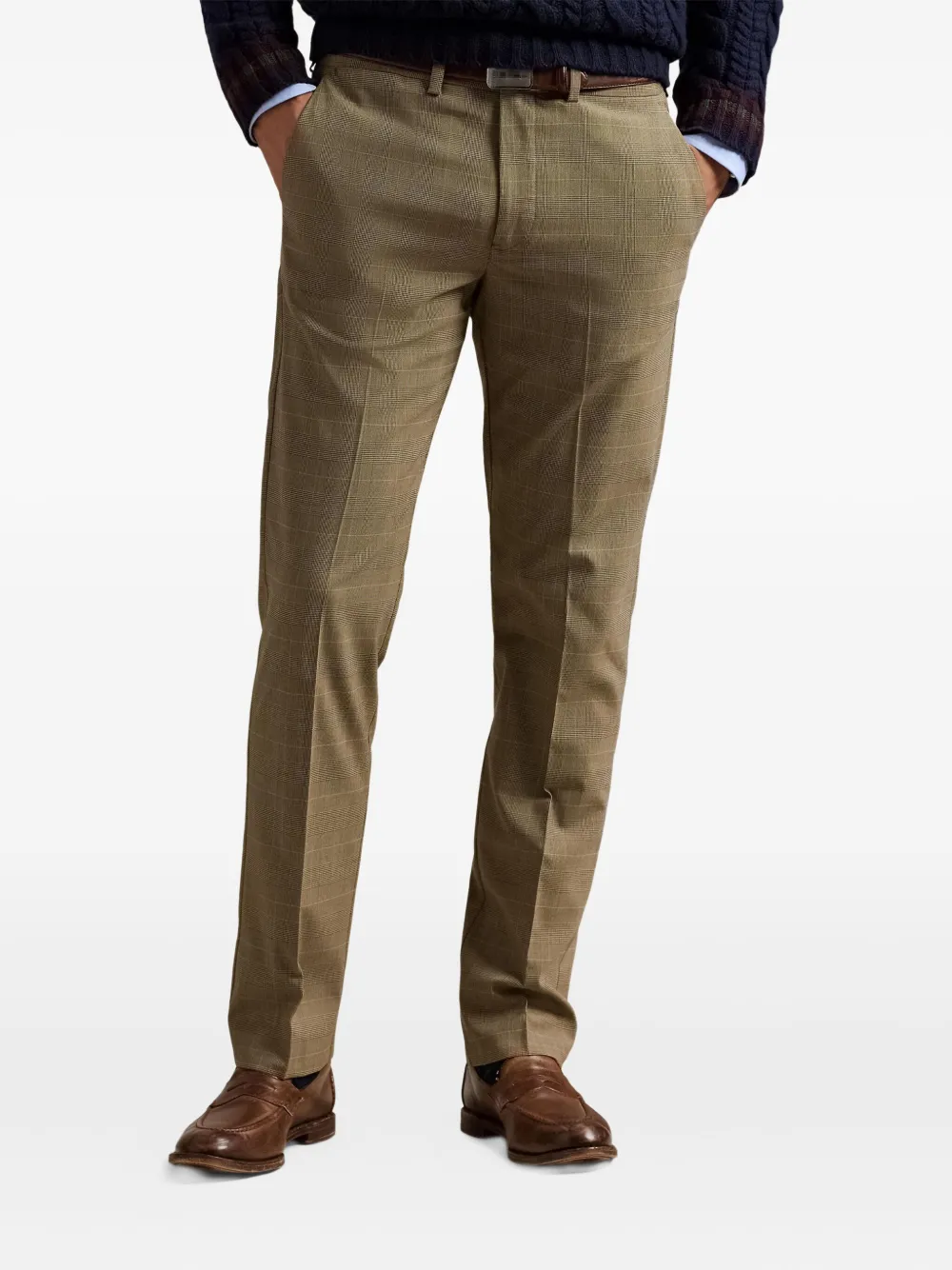 Polo Ralph Lauren Geruite broek Bruin