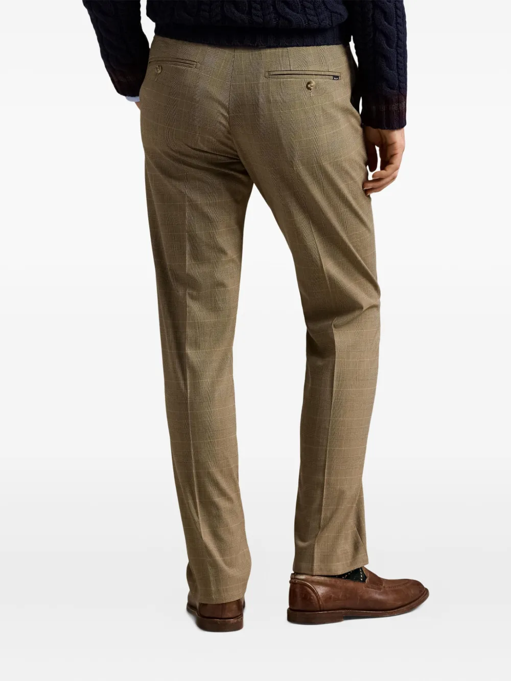 Polo Ralph Lauren Geruite broek Bruin