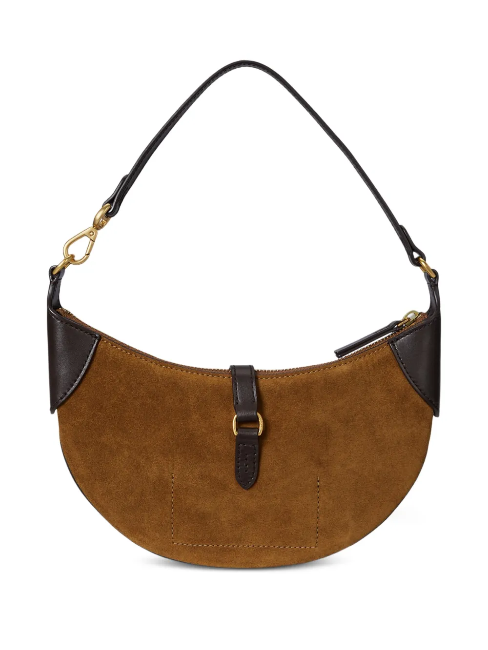 Polo Ralph Lauren Polo ID crescent suede shoulder bag | Image 2