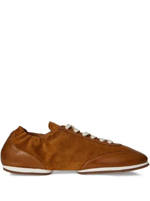 Polo Ralph Lauren Pony leather low-top lace-up sneakers