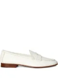 Polo Ralph Lauren pebbled leather loafers - White