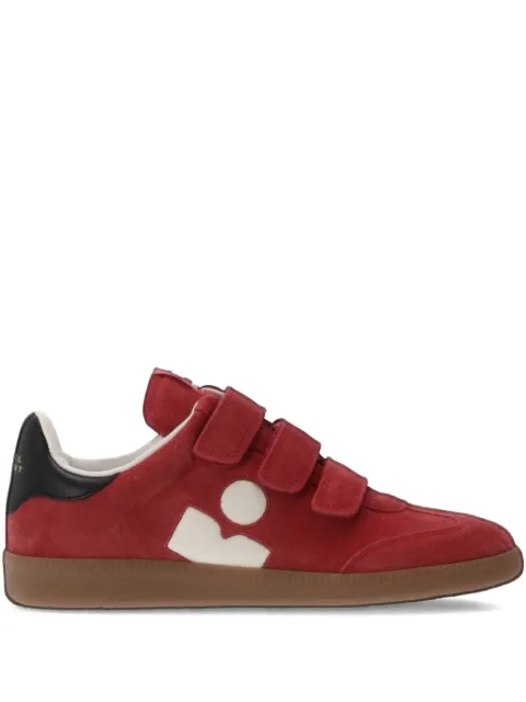 ISABEL MARANT Beth touch-strap suede sneakers