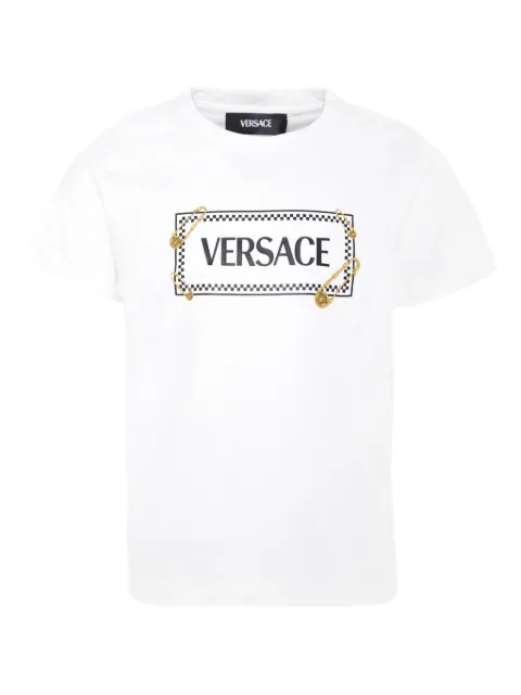 Versace Kids t-shirt à logo imprimé