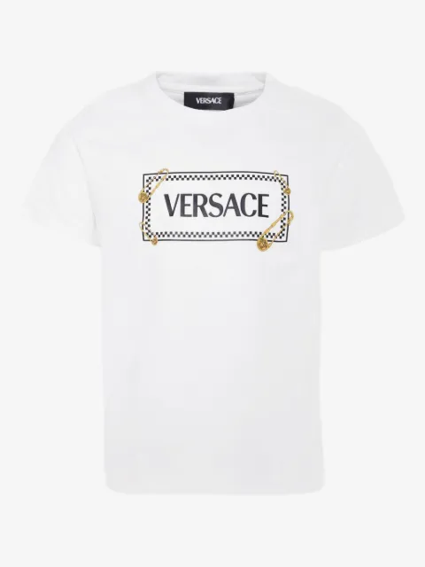 Versace Kids logo-print T-shirt