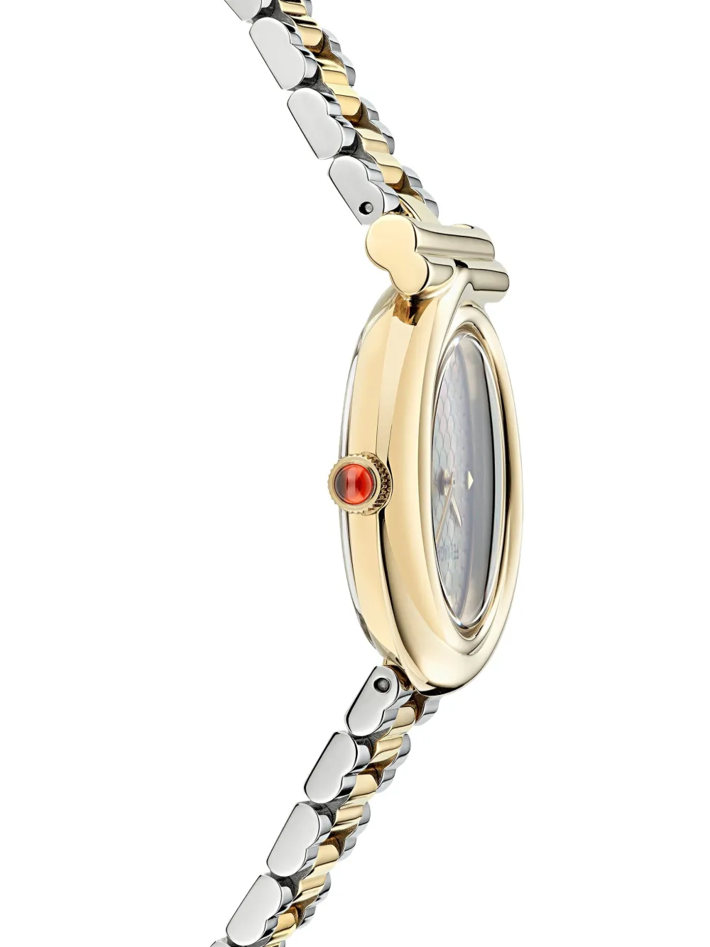 Ferragamo Gancini Twisted 28 mm - Grijs