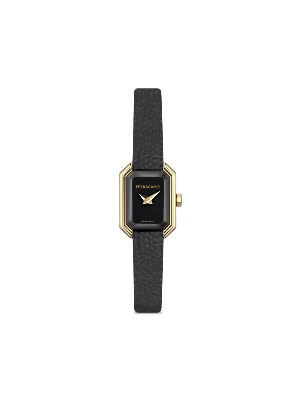 Ferragamo Crystal Petite 15 x 20mm | Black | Image 1