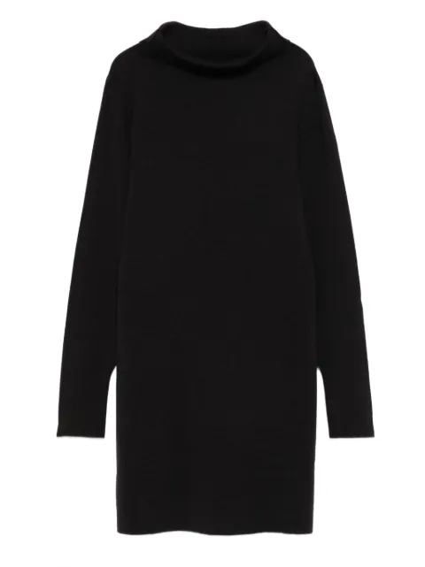 P.A.R.O.S.H. vestido midi manga larga con cuello de tortuga