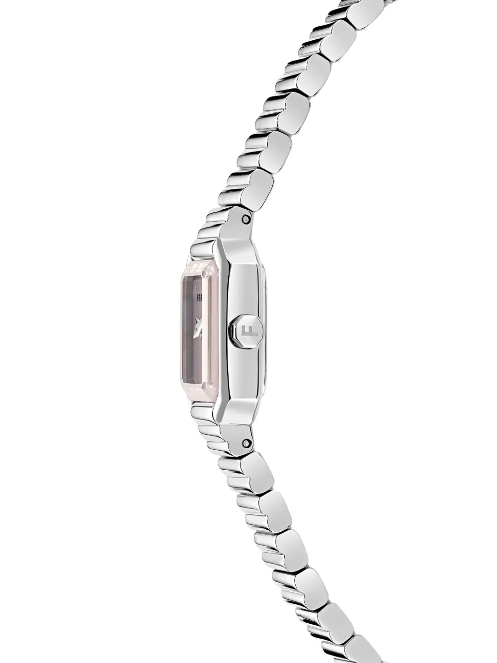  Ferragamo Crystal Tank Petite 20mm - Silver 