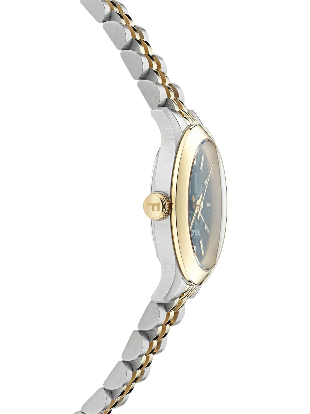  Ferragamo Reloj Duo De 34 Mm - Verde 