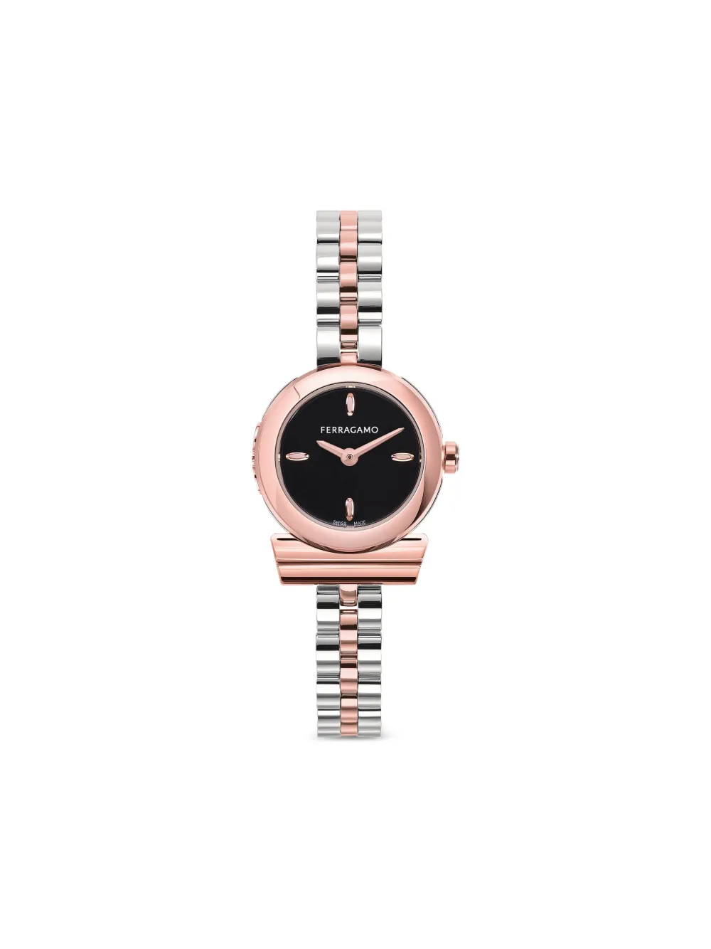 Ferragamo Gancini Twisted 22.5mm | Silver | Image 1
