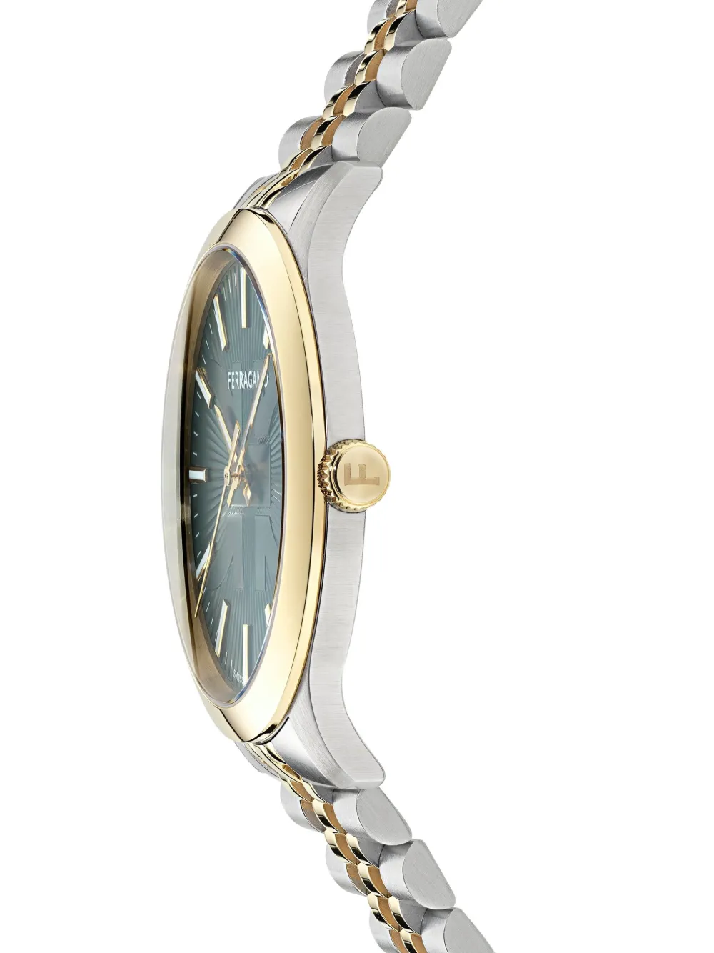 Ferragamo Two-tone 40mm In Green