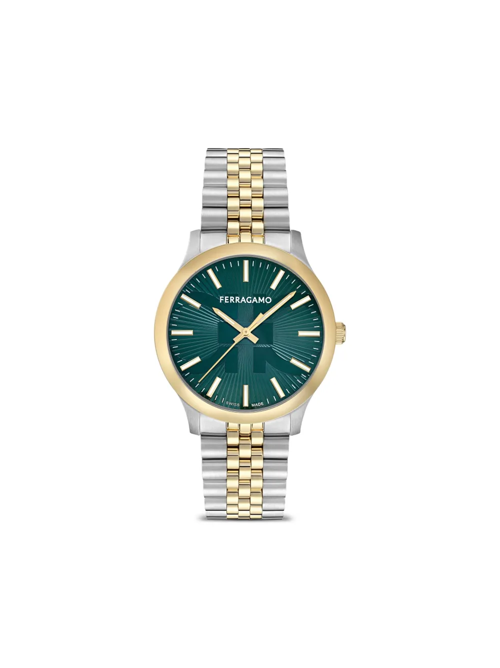 Ferragamo Two-tone 40mm In Green